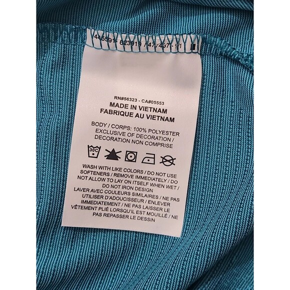 Nike Dri-Fit ADV Tour Camo Teal Polo Golf Shirt Men's XL textured NEW DR5312-381 - Picture 16 of 16